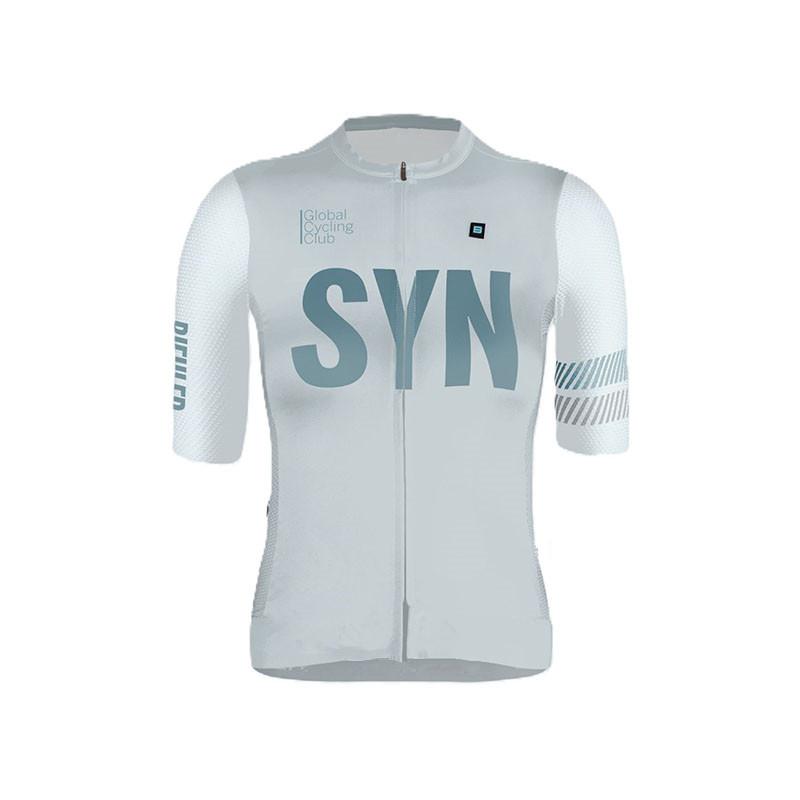 SYN Cycling Suit Set Men's Cycling Short Sleeved Top Summer Cycling Sportswear Mountain Bike Cycling Jersey Cycling Bib