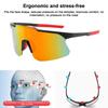 Radsportbrille Outdoor Sport Sonnenbrille UV400 Schutz Fahrrad Sonnenbrillen für Männer Frauen Rennrad Anti-Ultraviolett Fahren