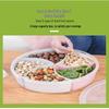 UOSU Portable Divided Snack Box with Lid