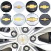 4PCS for Chevrolet Malibu AVEO CRUZE EQUINOx IMPALA LACETTI TRAX Corvette ORLANDO Sail Car Wheel Center Covers Hub Caps Badge