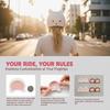 1 Pair Cute Soft Abs Bear Ear Decorations Lovely Kawaii Appearance Fit For Scooters Motorcycles Helmets