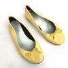 TOCCA Leather Ballet Flat Shoes Pumps Japan Size 6 Yellow(USED)