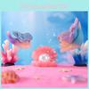 Creative Resin Coral Mermaid Figurine Lovely Aquarium Decoration Miniature Ornament