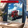 Kenworth Diamond Painting Round Diamond Mosaic Rhinestones Diamond Embroidery Craft Kit Wall Decor Without Frame