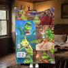 Grinch Christmas Adventure Plush Blanket Soft Comfortable All Seasons Blanket Sofa Office Naps Blanket Outdoor Travel Throw Perfect Gift
