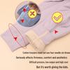 Children's Thickened Velvet Cotton Thermal Pants - Warm Autumn/Winter School Uniform Trousers for Boys and Girls.