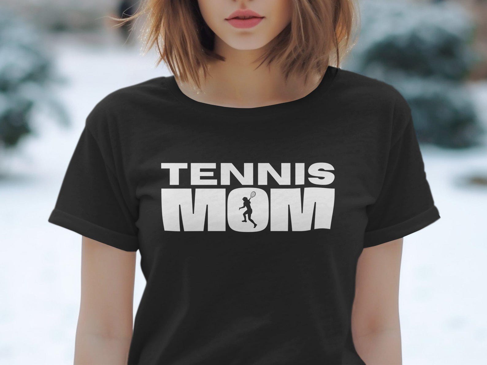 Tennis Mom T-Shirt, Funny Tennis Mom Shirt, Tennis Lover Gift, Sports Mom Shirt, Tennis Player Tee, Proud Tennis Mom Top 3XL