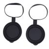 2Pcs Objective Lens Caps Rubber Protective Snug Fit Telescope Lens Cover for ID 61 To 64mm Monocular Binocular