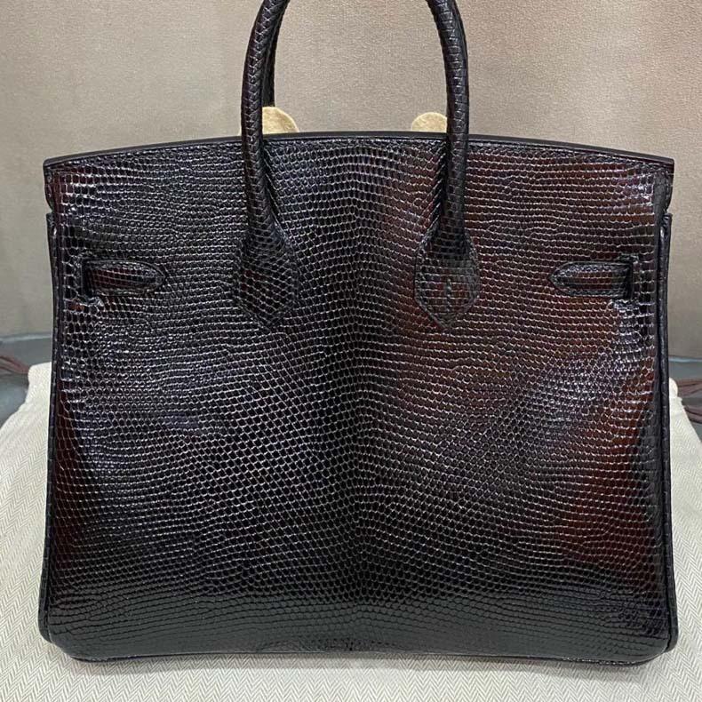 Haute Couture halbhandgefertigte Tasche mit Eidechsenmuster 25/30cm Echtleder Commuter-Tragetasche Damen große Kapazität