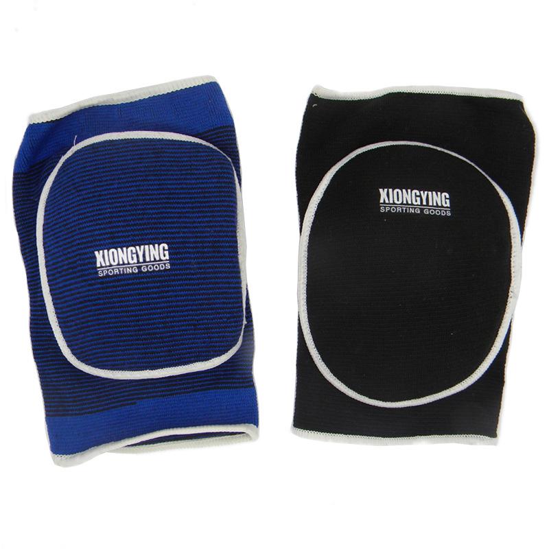 Premium Polyester-Cotton Adult Sports Knee Pads with Anti-Collision Sponge