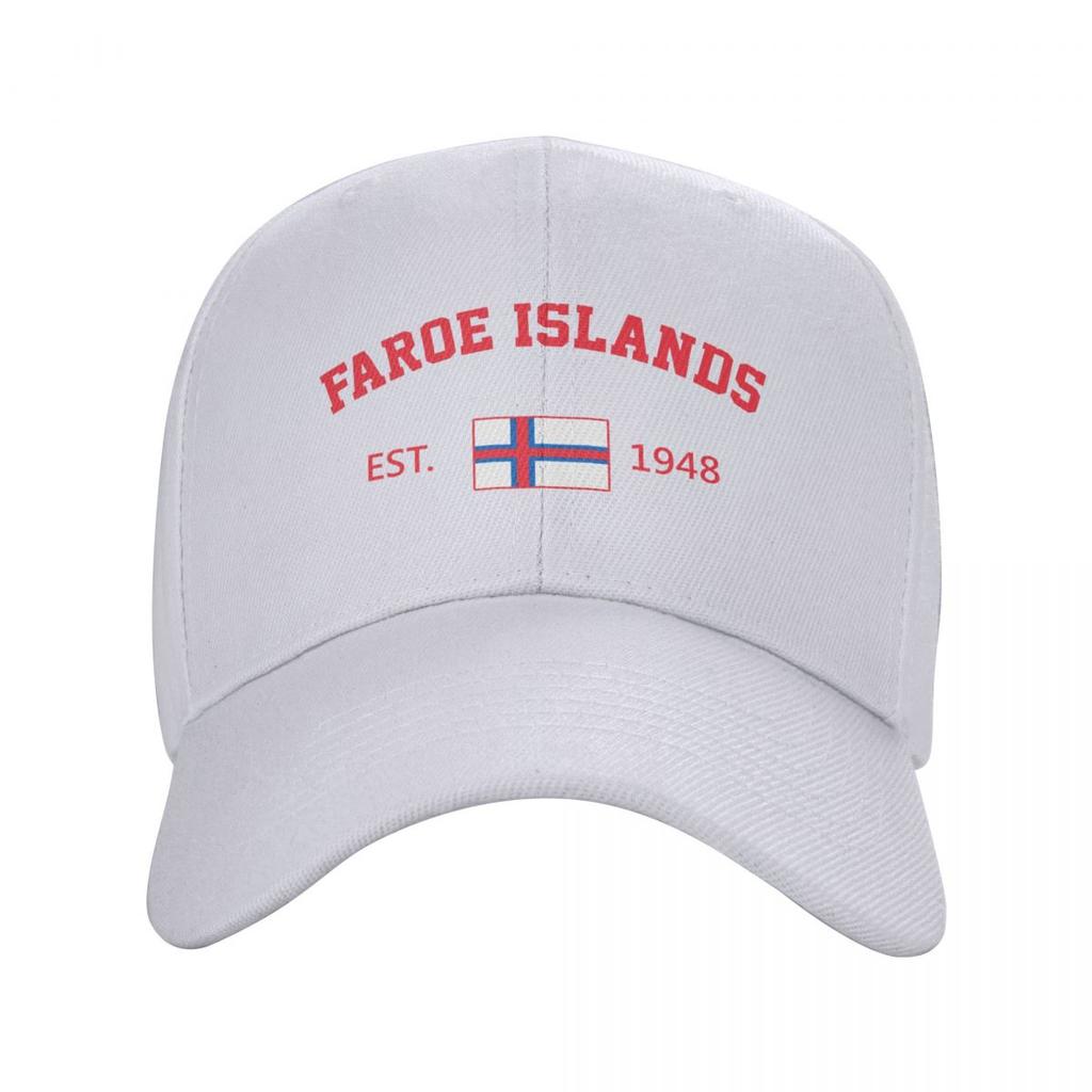 Baseball Cap Faroe Islands Est Independence Day Wild Sun Shade Peaked Adjustable Outdoor Caps