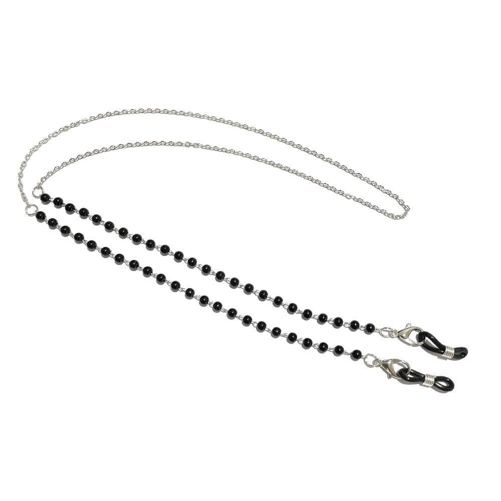 Fashion Flower Beads Eyeglass Holder Anti Drop Handmade Glasses Chain Nonslip Eyeglass Chain Women Men