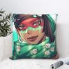 Gamer Pillowcase Soft Polyester Cushion Cover Decoration Video Game Pillow Case Cover Chair Zippered X