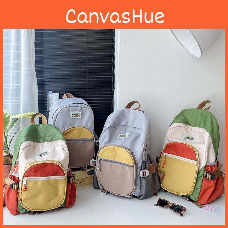 Kids School Casual Backpack With Lightweight Nylon Material And Design Playful