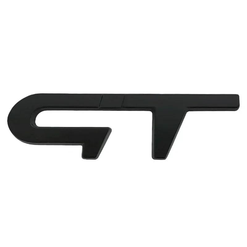 3D Metal GT RS Sport Logo Car Rear Trunk Emblem Badge Sticker for Renault Logan Clio Megane Kangoo 1 2 3 4 Captur Espace Twingo A6
