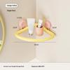 Adhesive Suction Cup Corner Shower Shelf With No Drilling Perfect For Bathroom Toiletries And Skincare Storage