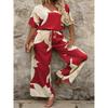 2026 New Spring/Summer Women's Fashion Casual Printed Ladies' Suit