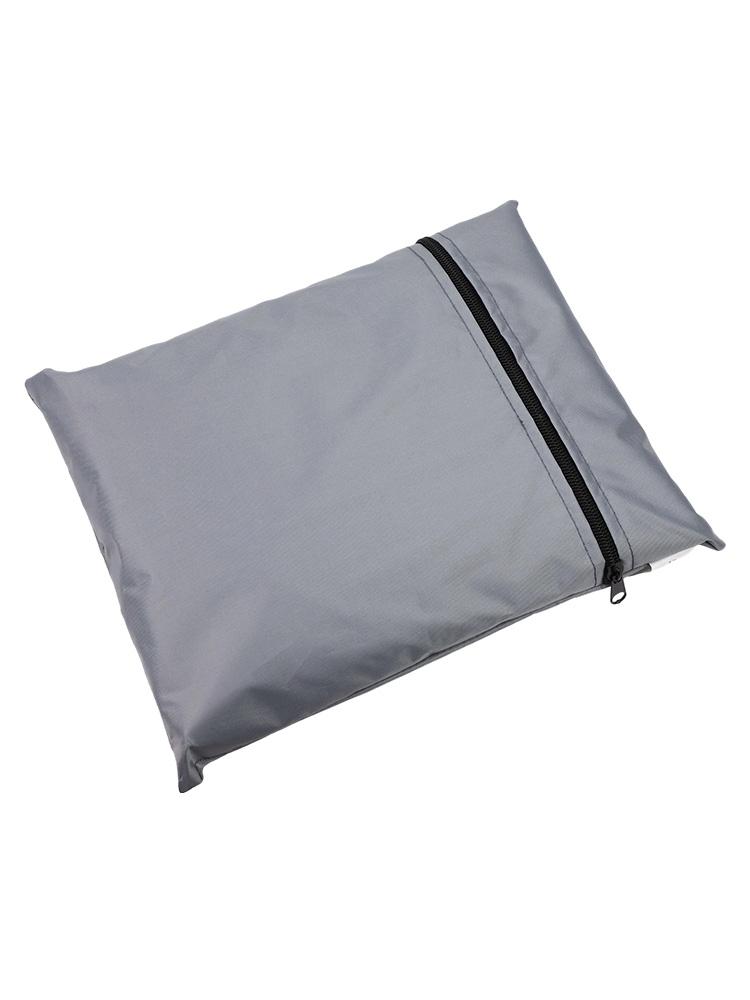 Protective Outdoor Refrigerator Cover with Side Zippers for Easy Access