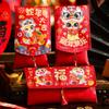 Traditional New Year Lucky Envelopes Chinese Money Pocket Cartoon Red Packet  New Year Gifts