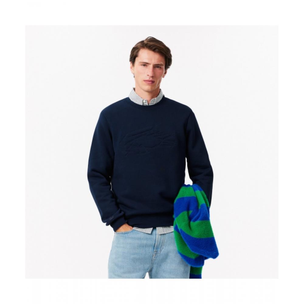 

Lacoste Мужская футболка Holiday Croc Crewneck [темно-синий] 004