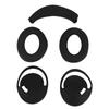 2PCS Earpad Covers Fit for     Headphone Silicone Earpad Cushion Protective Cover with Headphone Case Covers and Headband Cover
