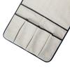 Large Cotton Linen Sofa Armrest Storage Bag for Remotes, Books, Candy, and Cosmetics