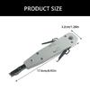 110 Wire Cutter Telecoms Pliers Punch Down Tool For Rj45 Keystone Telephone Networking Cable Module Patches Panel
