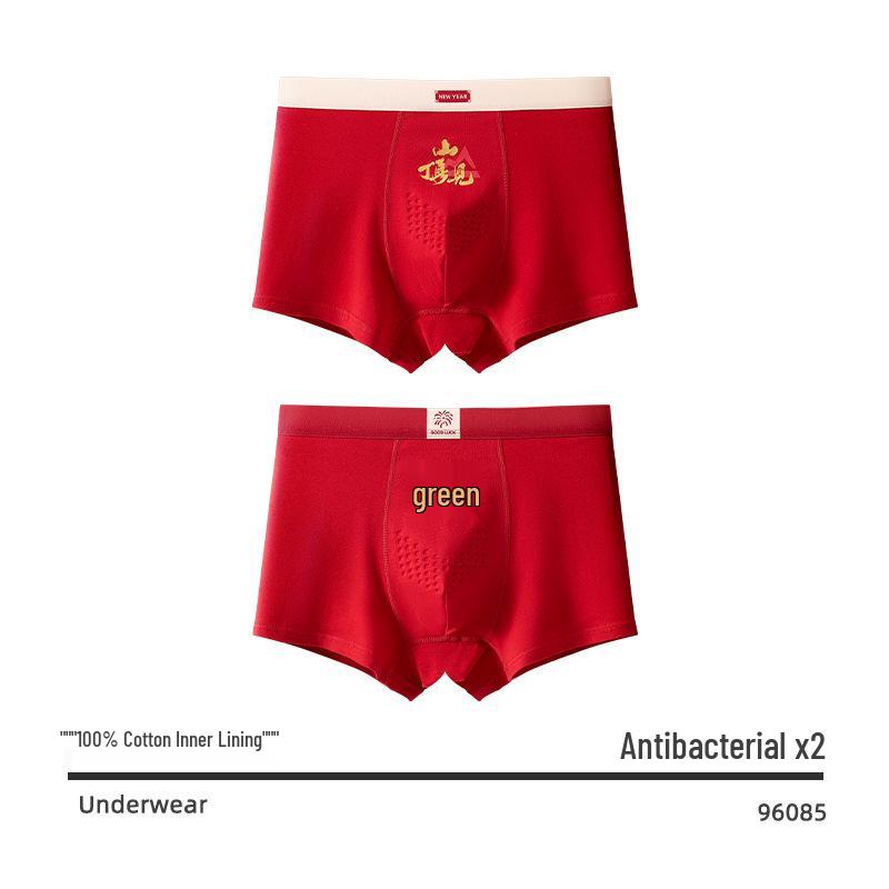 Boys' Full Cotton Underwear (Ages 15-18) - Pure Cotton Crotch for Autumn/Winter