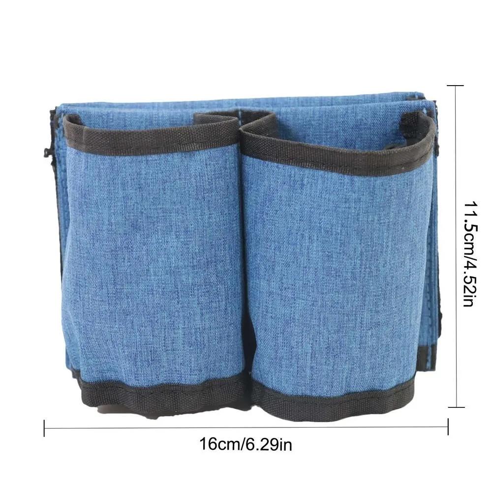 

Travel Luggage Cup Holder, Heavy-Duty Adjustable Height Hands-Free Trolley Case Attachment, Durable Canvas Open-Top Holder for Tea Milkshakes