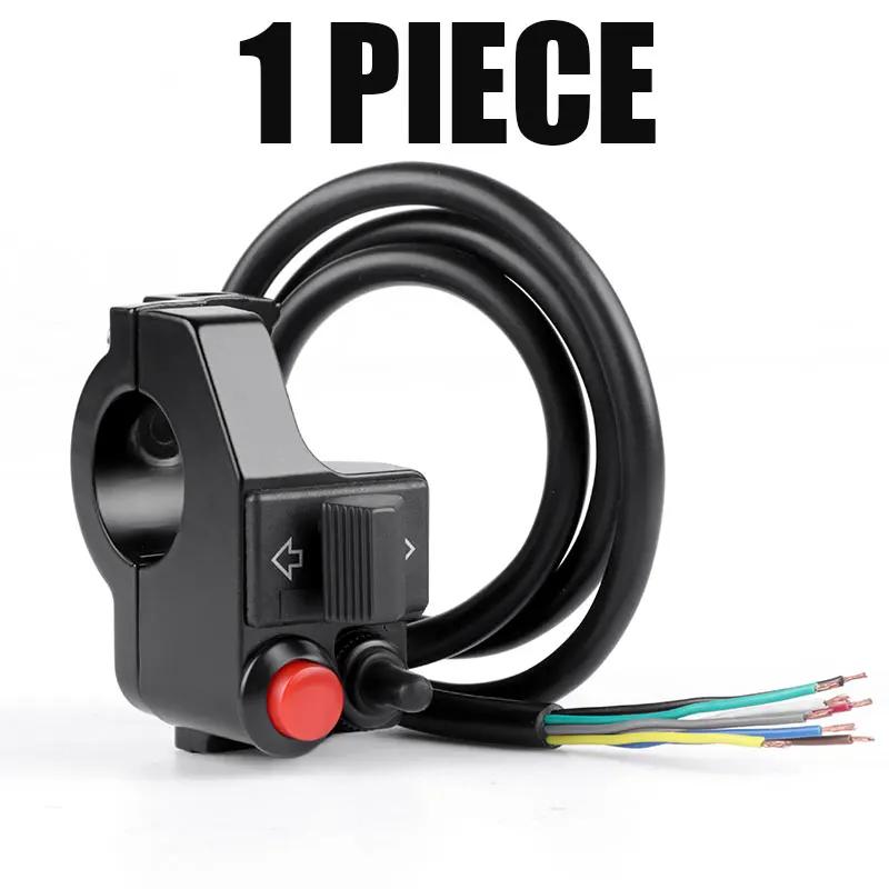 

22mm 7/8 Motorcycle Handlebar Push Button Switch Accessories Headlight Horn Turn Signal Beam Control For Dirt Bike Items 1 piece