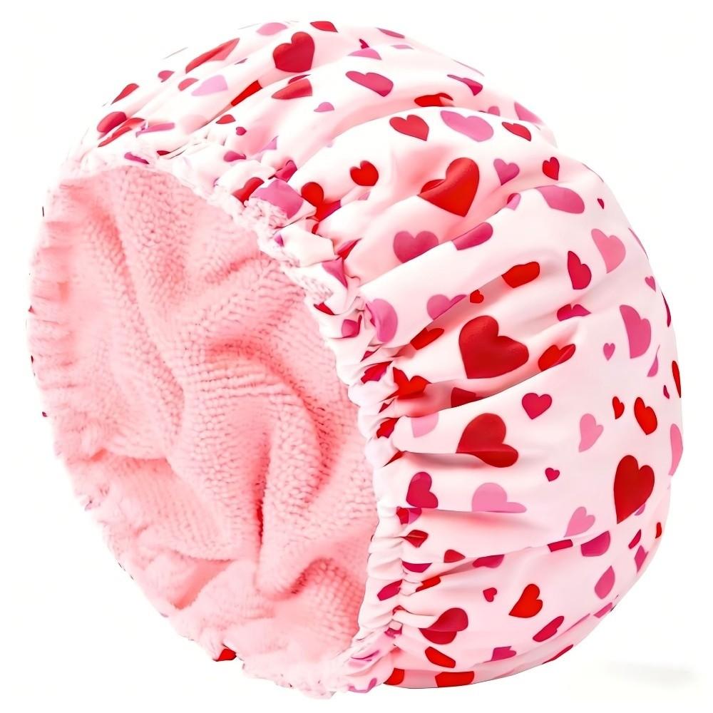 Water Resistant Shower Cap Soft Hair Drying Cap Durable Bathing Cap Home Use