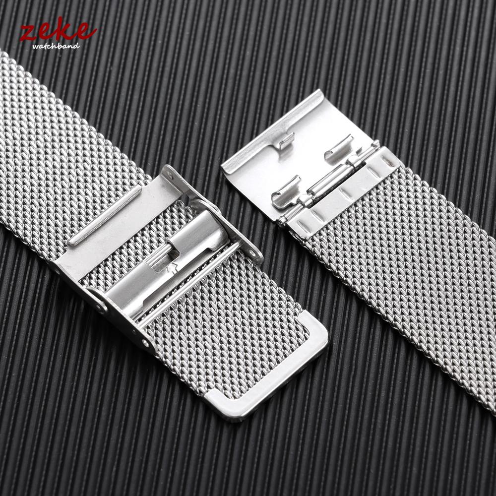 Quick Release Milanese Strap 10mm 12mm 14mm 16mm 17mm 18mm 19mm 20mm 21mm 22mm 24mm Universal 0.6 Mesh Stainless Steel Bracelet