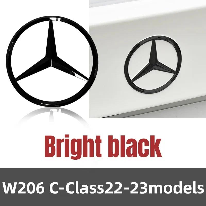 

C200 E200 2025 New For Mercedes Benz Replacement ABS Car Rear Trunk Decal Trunk Emblem Stickers Accessories For Mercedes Benz W2