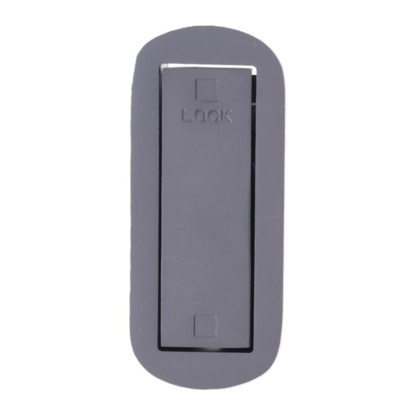 Invisible Sliding Door Lock High Security Zinc Alloys Bedroom Padlocks Easy Push Pull Mechanism For Indoor Balcony Patio