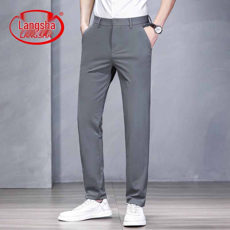 LangSha Men s Business Dress Pants 33