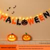 Luminous Halloween Party Pumpkin Bunting Decoration for Mall and Store Events