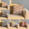 Native Fabric Pattern Cushion Cover Soft Reversible  Durable Pillow Cover  MultiScene Use for Home  Car Daily Comfort