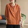 Women's Hoodie T shirts Spring Summer Fashion Solid Color Casual Pullover Office Long Sleeve