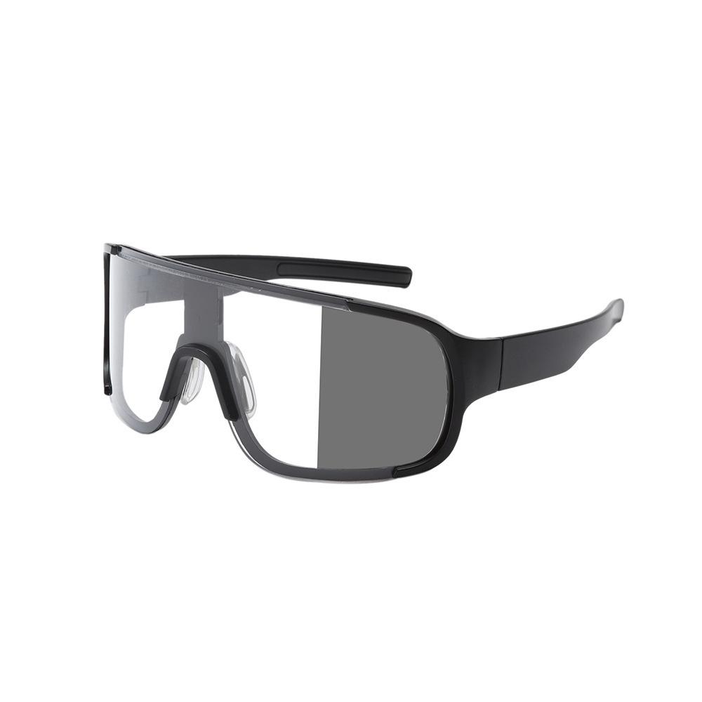 New fashion one-piece large frame sunglasses ins personalized outdoor sports cycling sunscreen windproof eye protection sunglasses
