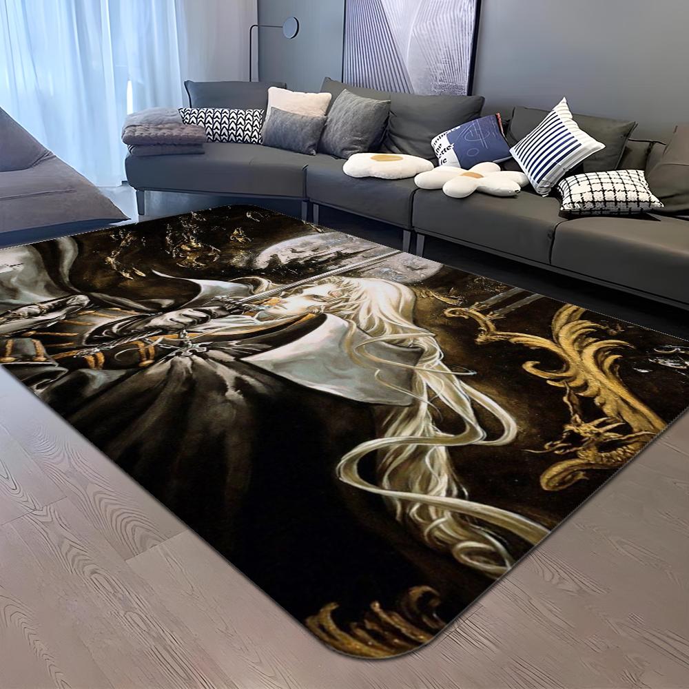 Castlevania Long Rugs Nordic Style Bedroom Living Room Doormat Home Balcony Anti-Slip Toilet Rug