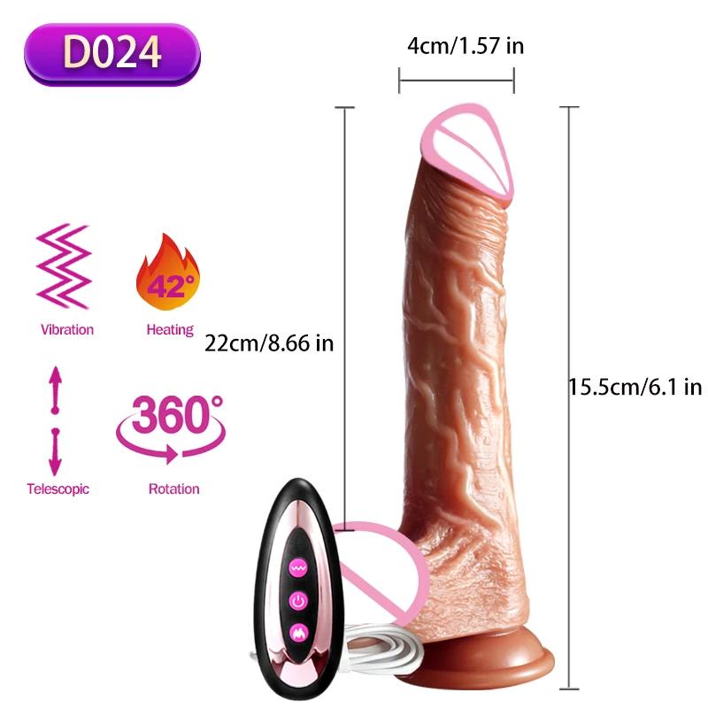 Realistic Dildos Vibration For Women Masturbation Sexy Adult Sex Toys Anal Toys Penetration Anal Thrusting Penis Dildo Vibrator