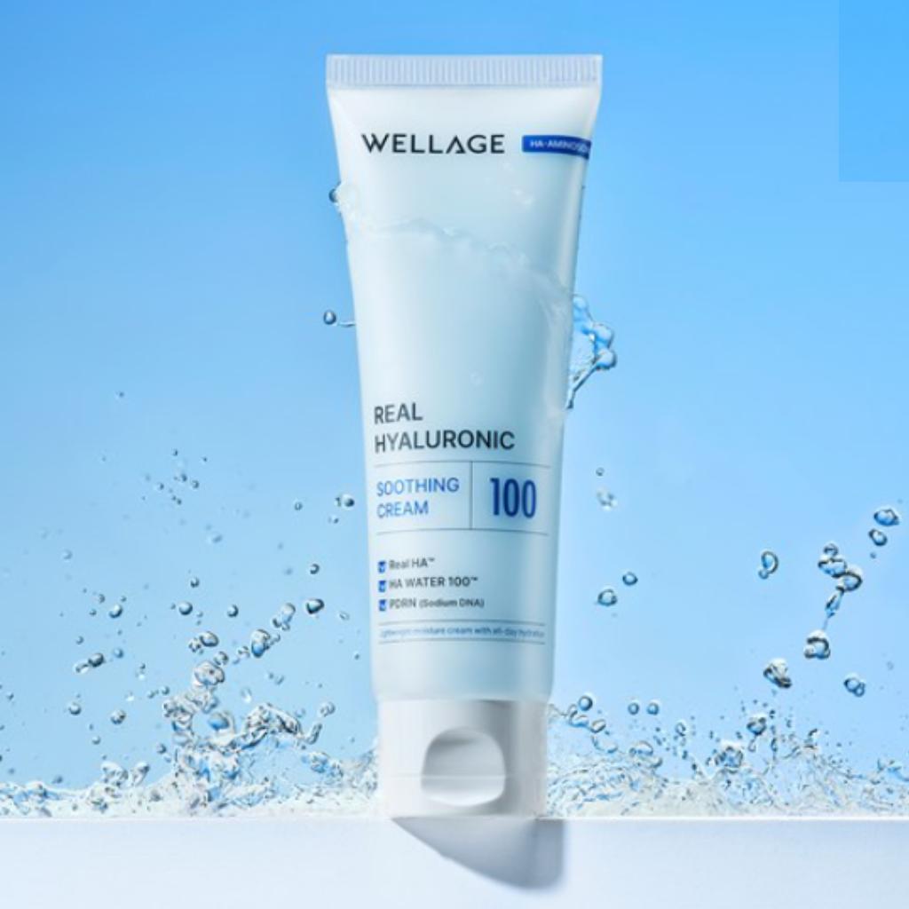 [WELLAGE] Real Hyaluronic Soothing Cream 80ml