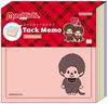 Stationery Monchhichi Sticky Choose Your Favorite 5 Red S2849402 Sun-Star Notes, Pattern, Colors, Check,