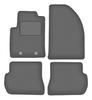Dywaniki Samochodowe Welurowe Grafitowe Do: Ford Fusion Hatchback (2005-2012)