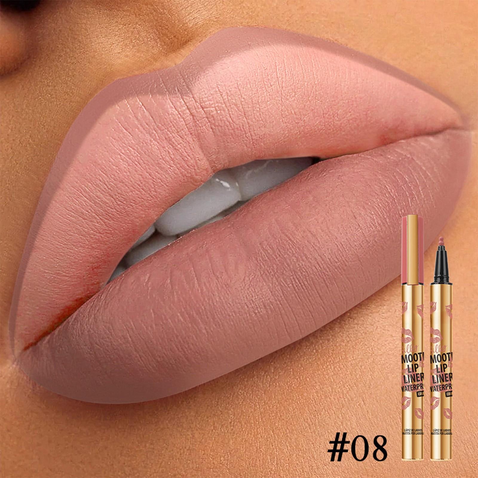 

Карандаш для губ Карандаш для губ Помада Карандаш Увеличение объема губ Подчеркивание контуров Стойкий макияж(1шт) One Size