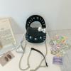 Hello Kitty Melody Cinnamoroll Mini Shoulder Bag Pu Chain Strap Sweet Summer Accessory For Daily Use