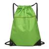 Custom Nylon Lightweight Solid Color Drawstring Sports Backpack