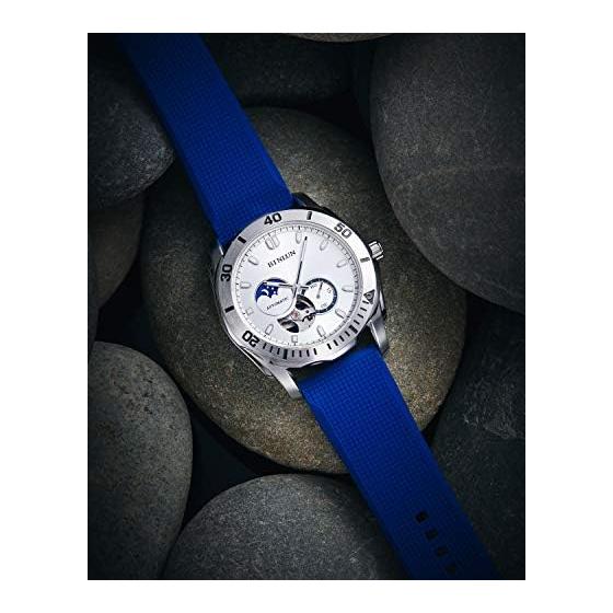 [BINLUN] Correa de reloj de silicona de 18 mm, 19 mm, 20 mm, 21 mm, 22 mm y 24 mm, correa de reloj inteligente de liberación rápida, repuesto deportivo resistente al agua.