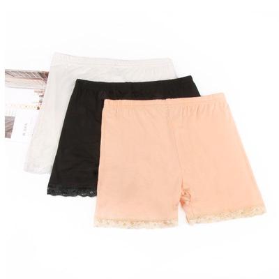 Spring Summer Plus Size Women's Lace Modal Safety Pants & Underwear
