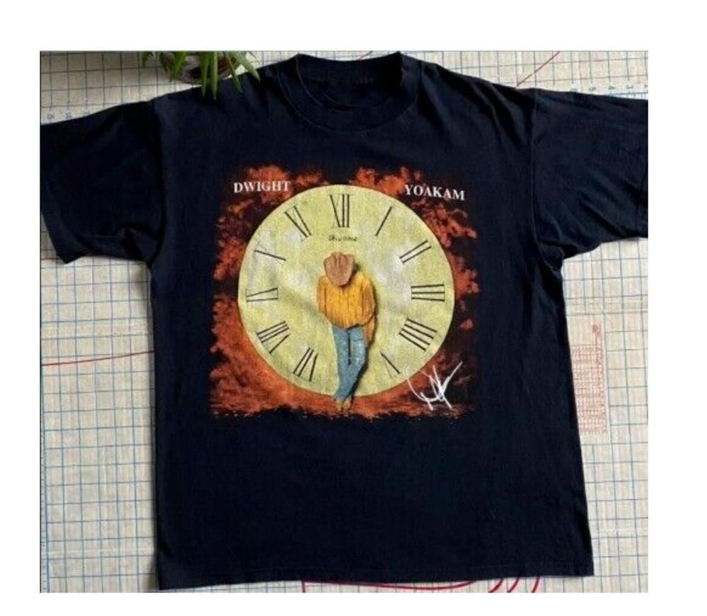 Dwight Yoakam cotton Shirt Classic Black Unisex S5XL Unisex T-Shirt XL